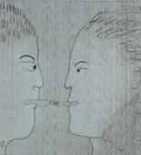 Louise Bourgeois. Untitled, plate 2 of 6, from the portfolio, Together. 2005
