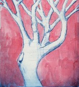 Louise Bourgeois. Untitled (Bent Tree), in Les Arbres (3), from the editioned series of portfolios, Les Arbres (1-6). 2004