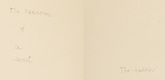 Louise Bourgeois. Differentiate, text, pages 16 and 17 of 26. 2007