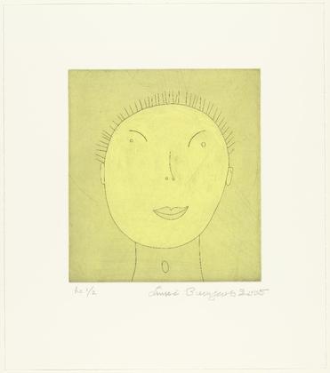 Louise Bourgeois. Untitled, plate 3 of 6, from the portfolio, Together. 2005