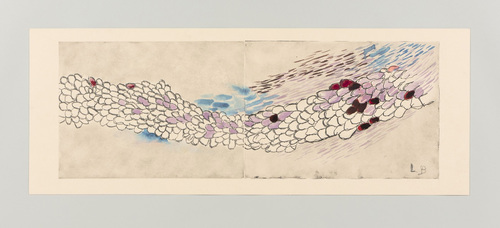 Louise Bourgeois. Untitled, no. 15 of 30 in La Rivi&egrave;re Gentille (set 3), from the series of installation sets (1-3). 2007