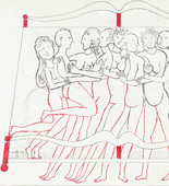 Louise Bourgeois. Eight in Bed. 1998
