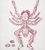 Louise Bourgeois. Untitled (Study for Dancing Insect). 2003