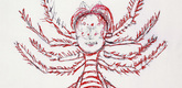Louise Bourgeois. Untitled (Study for Dancing Insect). 2003