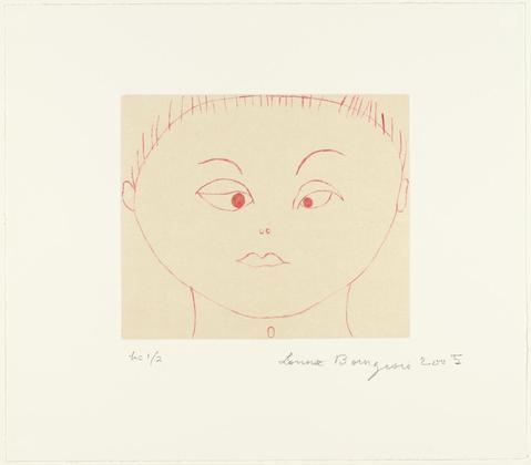 Louise Bourgeois. Untitled, plate 4 of 6, from the portfolio, Together. 2005