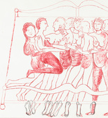 Louise Bourgeois. Eight in Bed. 1998