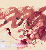 Louise Bourgeois. Untitled, no. 17 of 30 in La Rivi&egrave;re Gentille (set 3), from the series of installation sets (1-3). 2007