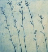 Louise Bourgeois. Untitled (Five Branches), in Les Arbres (4), from the editioned series of portfolios, Les Arbres (1-6). 2004