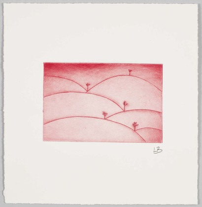 Louise Bourgeois. Untitled (Hills). 2003