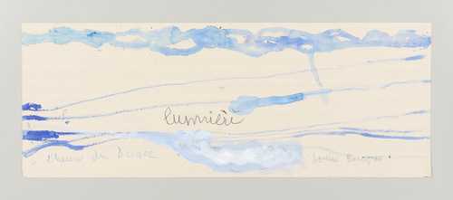 Louise Bourgeois. Untitled, no. 19 of 30 in La Rivi&egrave;re Gentille (set 3), from the series of installation sets (1-3). 2007