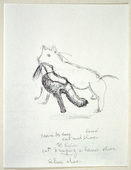 Louise Bourgeois. Untitled, no. 113 of 220, from the series, The Insomnia Drawings. 1995