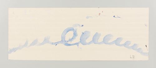 Louise Bourgeois. Untitled, no. 20 of 30 in La Rivi&egrave;re Gentille (set 3), from the series of installation sets (1-3). 2007