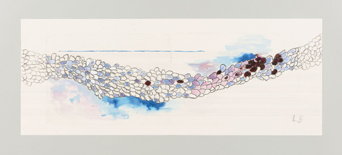 Louise Bourgeois. Untitled, no. 22 of 30 in La Rivi&egrave;re Gentille (set 3), from the series of installation sets (1-3). 2007