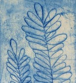 Louise Bourgeois. Untitled (Two Branches), in Les Arbres (4), from the editioned series of portfolios, Les Arbres (1-6). 2004