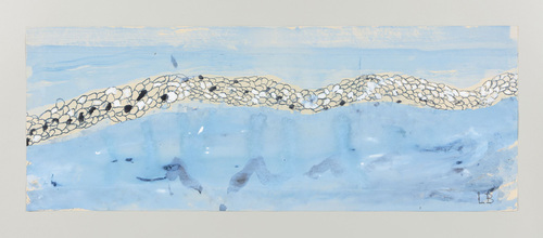 Louise Bourgeois. Untitled, no. 26 of 30 in La Rivi&egrave;re Gentille (set 3), from the series of installation sets (1-3). 2007