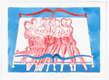 Louise Bourgeois. Eight in Bed. 1998