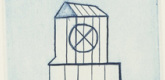 Louise Bourgeois. Plate 1 of 11, from the illustrated book, He Disappeared into Complete Silence, second edition. 1995-2003