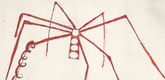 Louise Bourgeois. Untitled (Spider and Snake). 2000