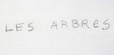 Louise Bourgeois. Les Arbres (5). 2004