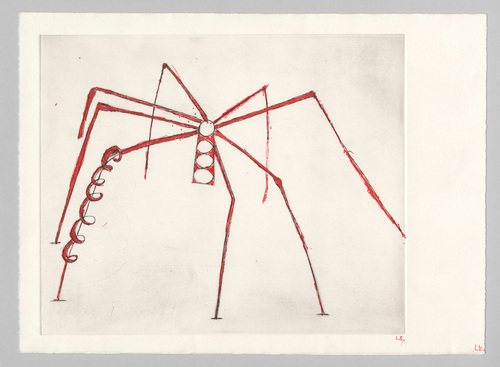Louise Bourgeois. Untitled (Spider and Snake). 2000