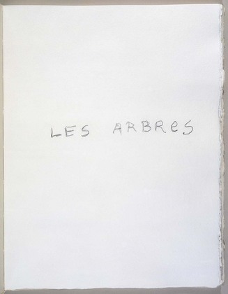 Louise Bourgeois. Les Arbres (5). 2004