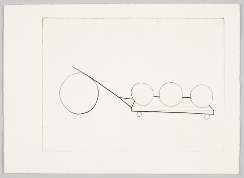 Louise Bourgeois. Le P&egrave;re en Balade avec les Trois Fils. c. 2001
