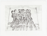Louise Bourgeois. Eight in Bed. 1998