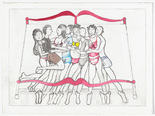 Louise Bourgeois. Eight in Bed. 1998