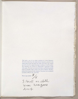 Louise Bourgeois. Les Arbres (5). 2004