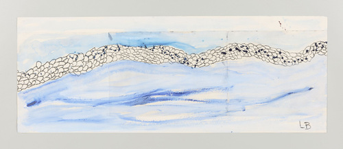 Louise Bourgeois. Untitled, no. 29 of 30 in La Rivi&egrave;re Gentille (set 3), from the series of installation sets (1-3). 2007