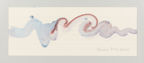 Louise Bourgeois. Untitled, no. 30 of 30 in La Rivi&egrave;re Gentille (set 3), from the series of installation sets (1-3). 2007