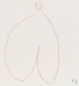 Louise Bourgeois. Untitled, no. 1 of 36, from the suite, The Fragile. 2007