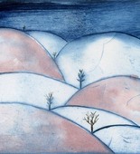 Louise Bourgeois. Untitled (Hills), in Les Arbres (5), from the editioned series of portfolios, Les Arbres (1-6). 2004