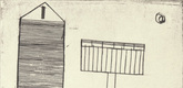 Louise Bourgeois. Plate 6 of 11, from the illustrated book, He Disappeared into Complete Silence, second edition. 1995