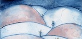 Louise Bourgeois. Untitled (Hills), in Les Arbres (5), from the editioned series of portfolios, Les Arbres (1-6). 2004