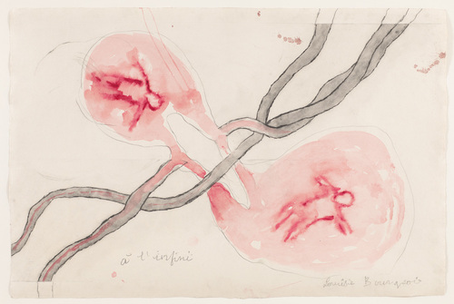 Louise Bourgeois. Untitled, no. 1 of 14, from &Agrave; l'Infini (set 1). 2008