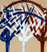 Louise Bourgeois. Untitled (The Three Graces). 1997