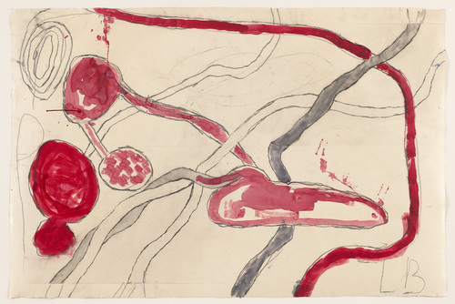 Louise Bourgeois. Untitled, no. 10 of 14, from &Agrave; l'Infini (set 1). 2008