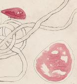 Louise Bourgeois. Untitled, no. 12 of 14, from &Agrave; l'Infini (set 1). 2008