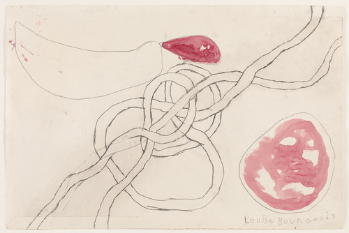 Louise Bourgeois. Untitled, no. 12 of 14, from &Agrave; l'Infini (set 1). 2008