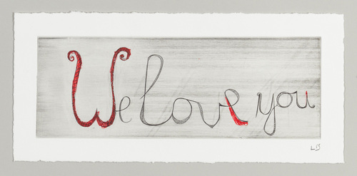 Louise Bourgeois. We Love You. 2000