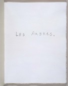 Louise Bourgeois. Les Arbres (1-6). 2004