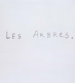 Louise Bourgeois. Les Arbres (1-6). 2004