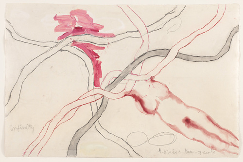 Louise Bourgeois. Untitled, no. 5 of 14, from &Agrave; l'Infini (set 1). 2008