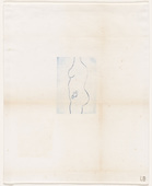 Louise Bourgeois. Desire, plate 2 of 24, from the series, Self Portrait. 2009