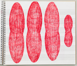 Louise Bourgeois. Untitled, no. 25 of 32, from the sketchbook, Memory Traces 2. 2002