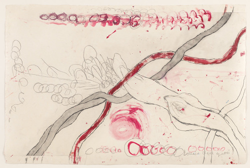 Louise Bourgeois. Untitled, no. 7 of 14, from &Agrave; l'Infini (set 1). 2008