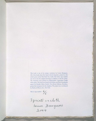 Louise Bourgeois. Les Arbres (6). 2004