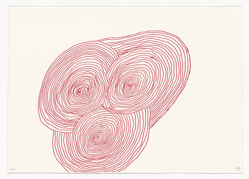 Louise Bourgeois. The Small Hours, no. 2 of 9, component A, from the series, What Is the Shape of This Problem? 1999