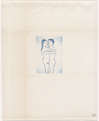 Louise Bourgeois. Louise and Robert, plate 6 of 24, from the series, Self Portrait. 2009